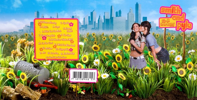 Smith & Pyle (Shawnee Smith & Missi Pyle) –Album Sleeve "It's OK to be Happy"